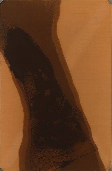 Helène Aylon, Vertical Form Diffused, 1977