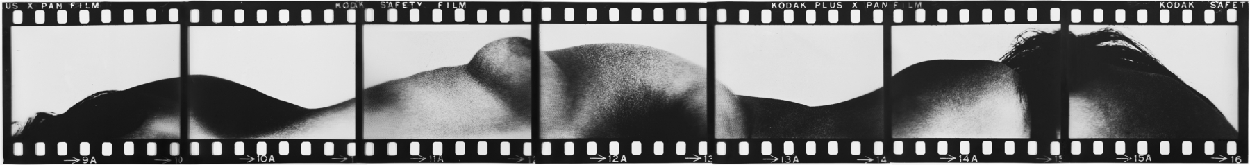 Kodak Safety Film/Figure Horizon, 1971, 7 Unique pieces of Lithographic Film