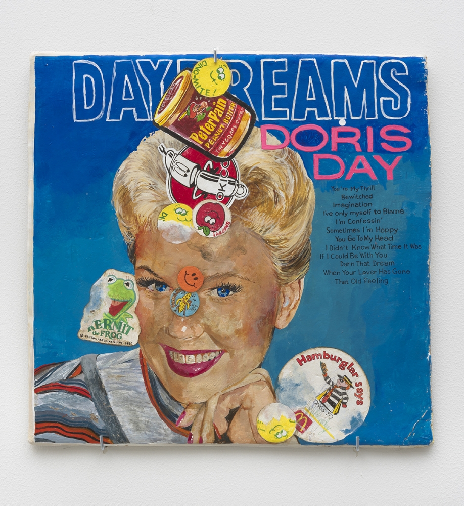 Doris Day, 2014, Unfired clay, paint and ink
