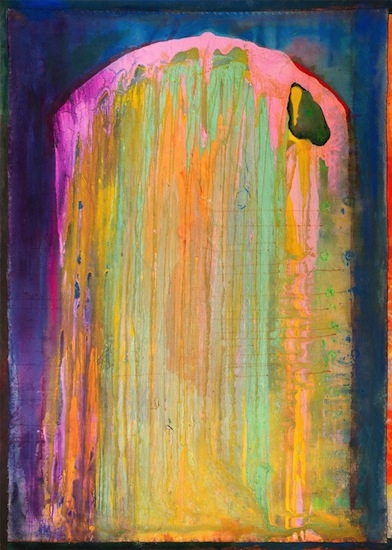 Upright, 2012, Acrylic on canvas
