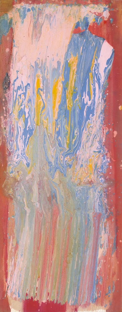 Rising, 1978, Acrylic on canvas