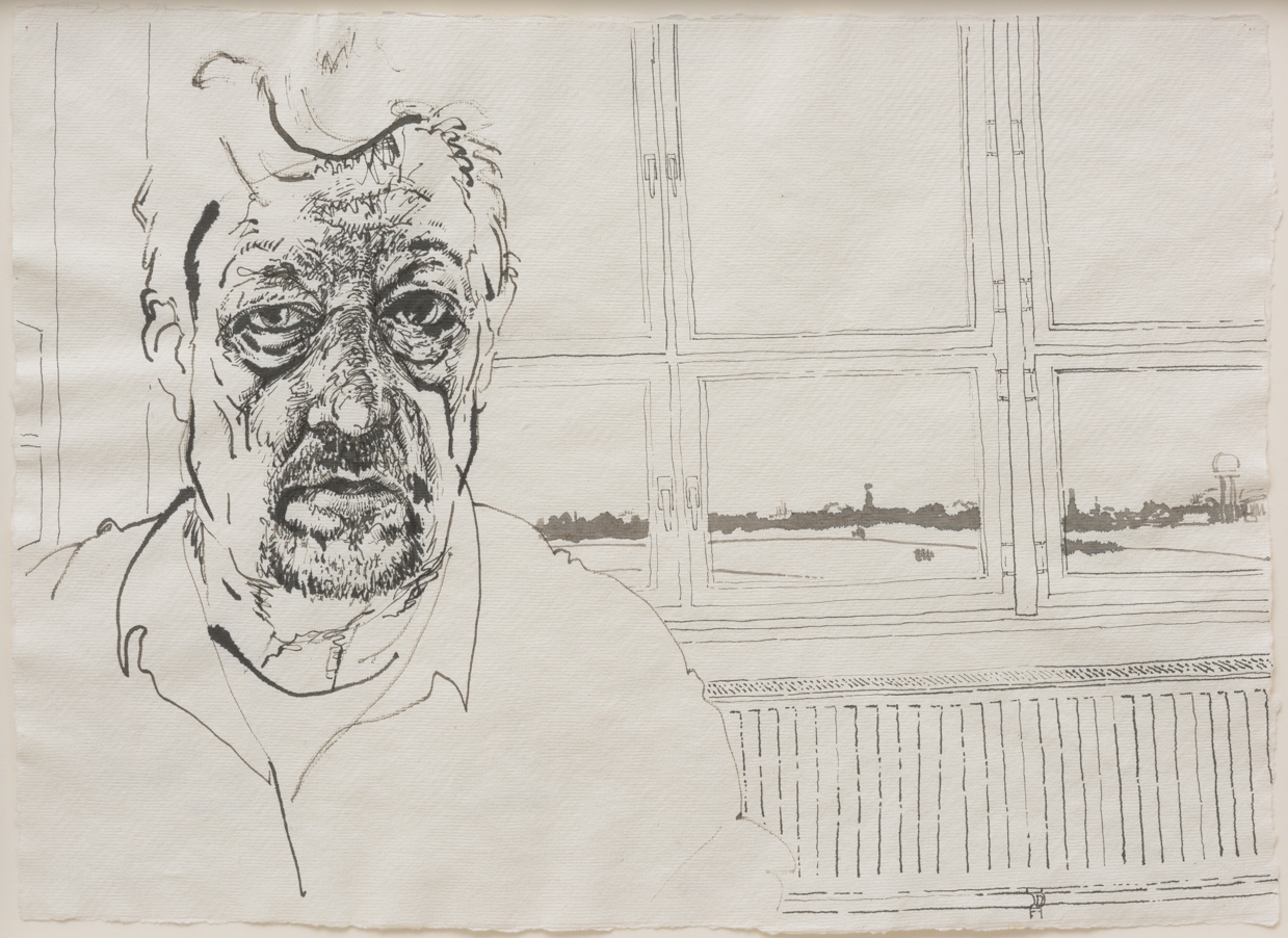 Tempelhof (4), 2015, Ink on paper