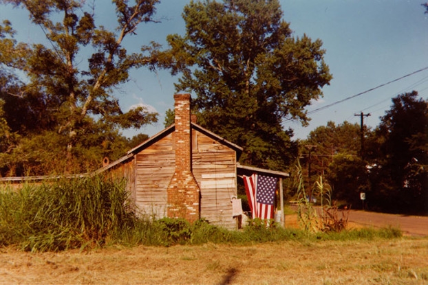 House with Flag, Greensboro, Alabama, 1977