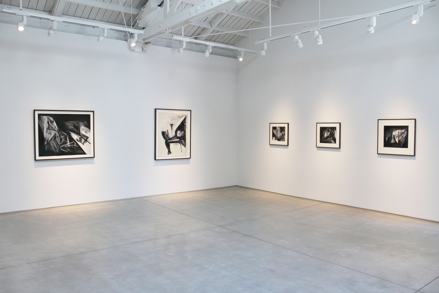 Jay DeFeo Paintings on Paper 1986 - 1987​, installation view