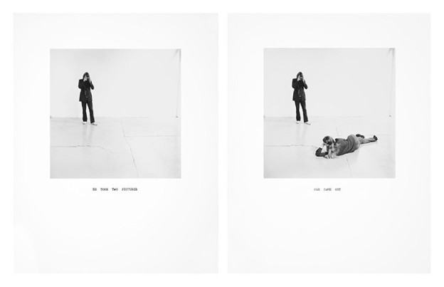 He Took Two Pictures / One Came Out, 1972/printed 2011, Silver gelatin prints