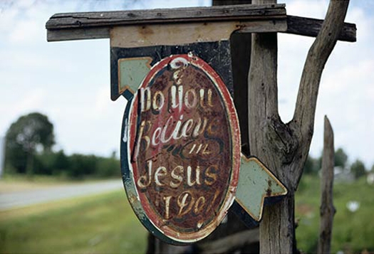 Do You Believe in Jesus, I Do, Stephen Syke&#039;s Place, near Aberdeen, Mississippi, 1966, Digital pigment print on Hahnemuhle paper