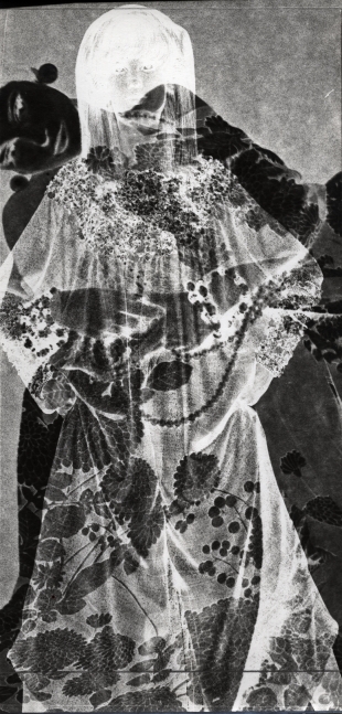 Are You Rea, 1967  Gelatin silver photogram from magazine page  5 1/2 x 11 inches