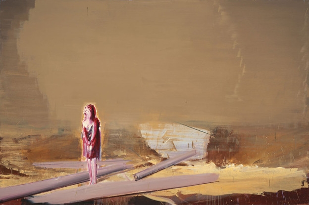 Sandstorm 3, 2010, Oil on canvas