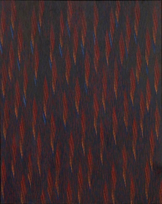 Chant and Dance, 1972, Oil on canvas