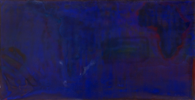 Schlesingerblue, 1968, Acrylic on canvas