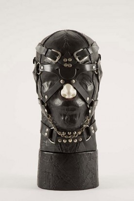 Blunt, 1968, Leather, wood, porcelain and hardware