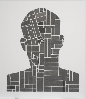 Billy Ray (6 Maps), 2010, Cut handmade paper