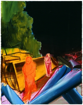 Collapse, 2008, Oil on canvas